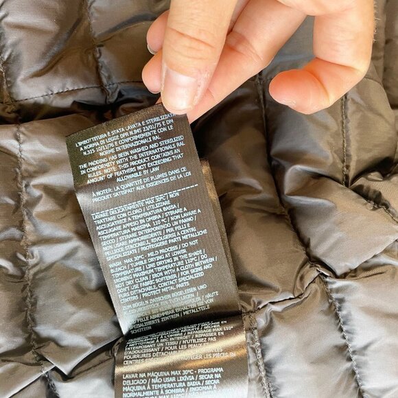 Peuterey Womens Yiska Down Insulated Winter Fur Jacket Black 42 Long Sleeve - Picture 9 of 12